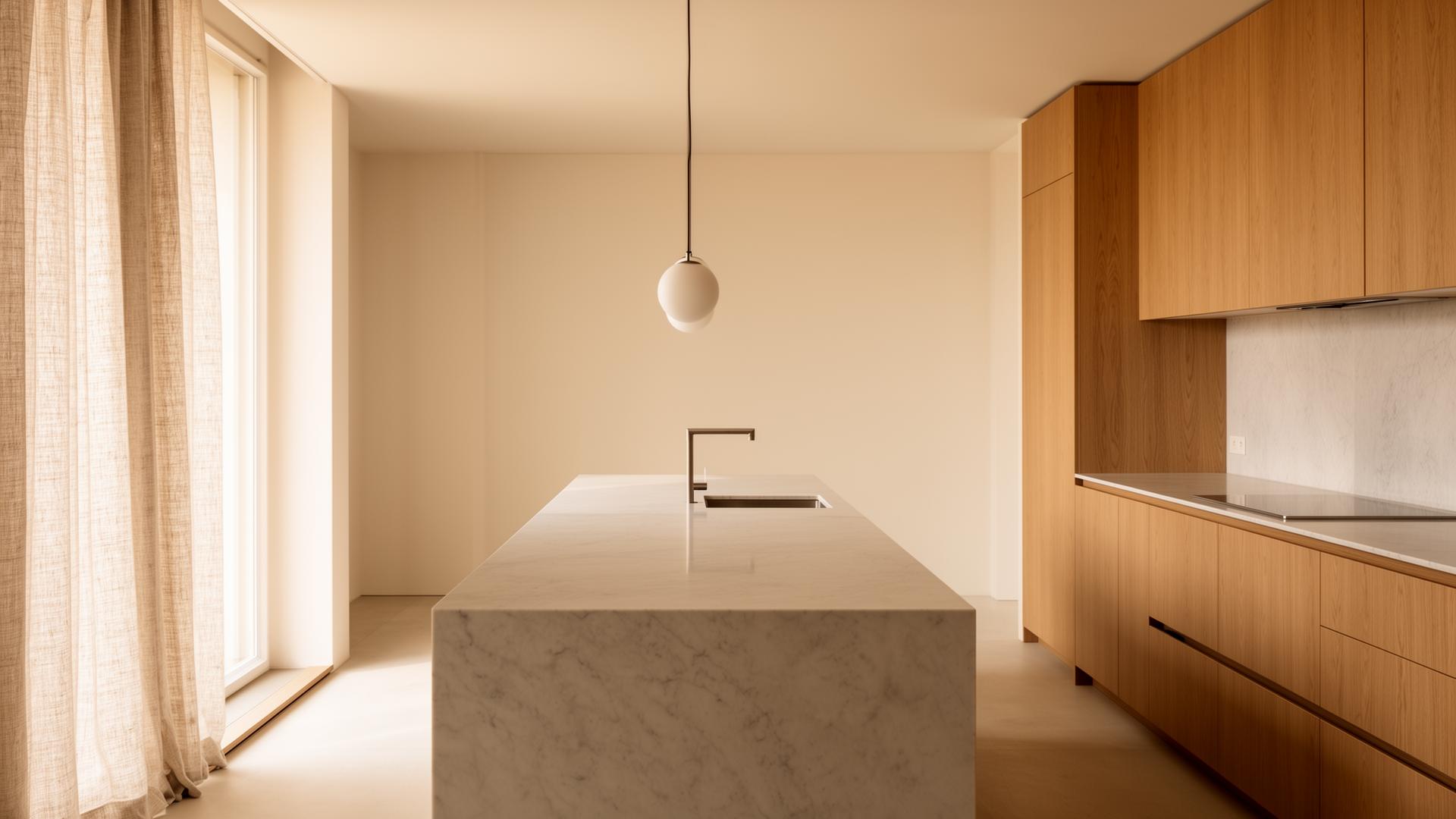 A kitchen, considered